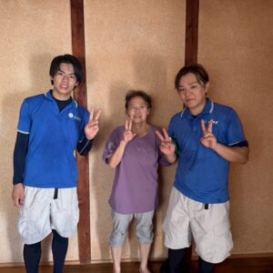 大阪市東淀川区のお客様との写真