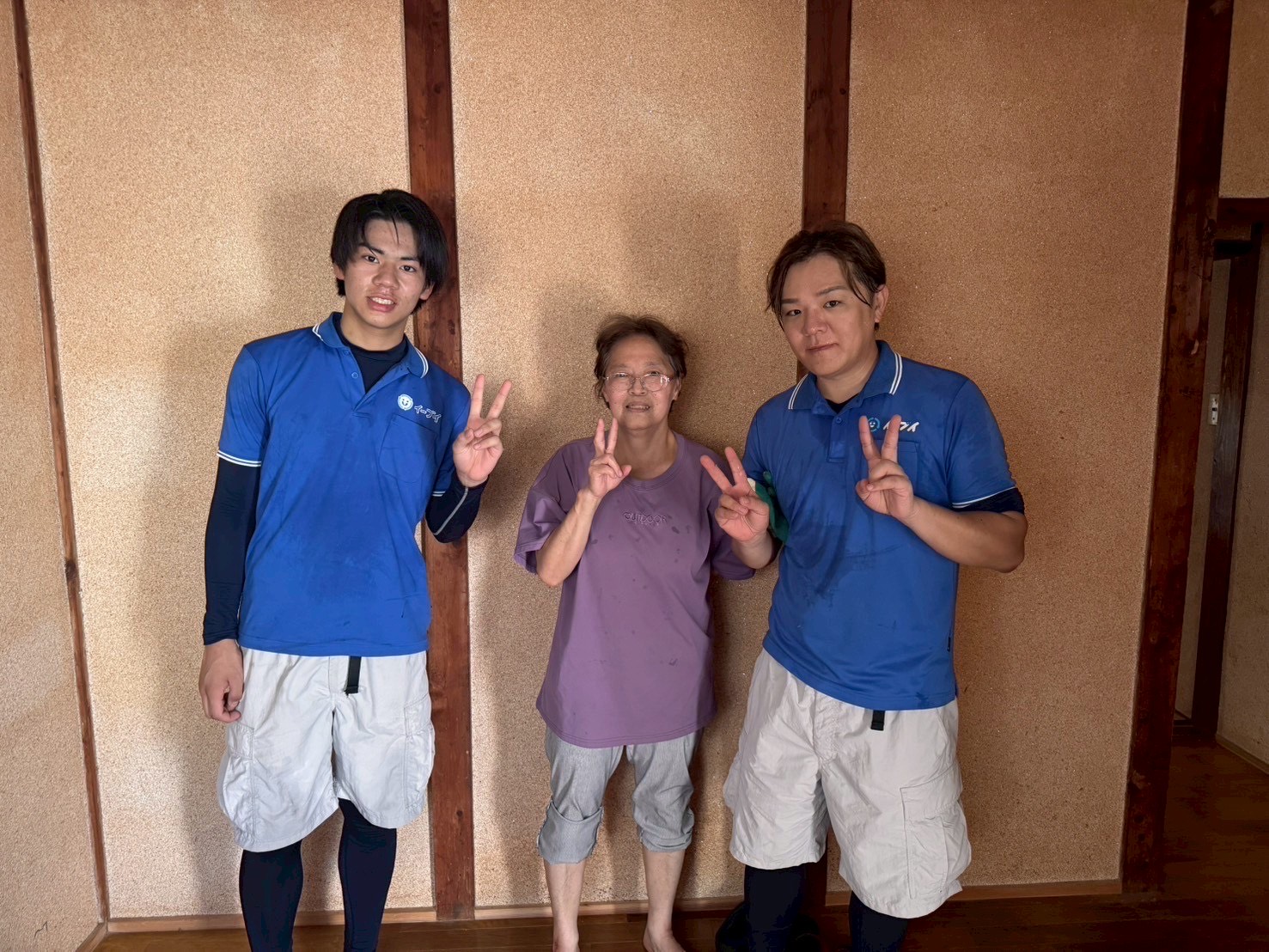 大阪市東淀川区のお客様との写真