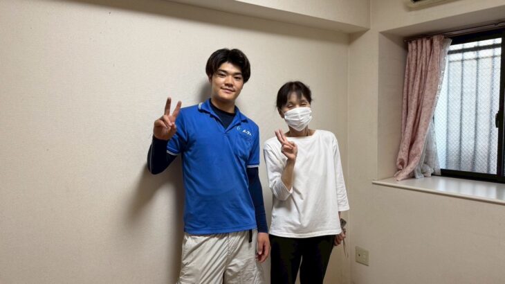 大阪市北区のお客様との写真