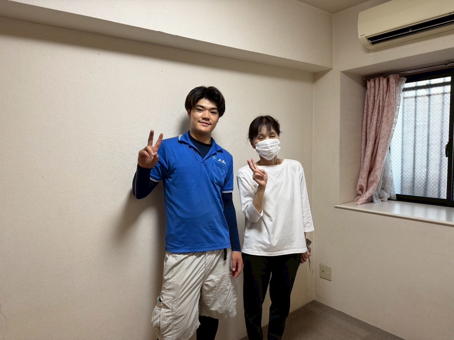 大阪市北区のお客様との写真