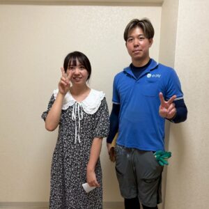 大阪府寝屋川市のお客様との写真