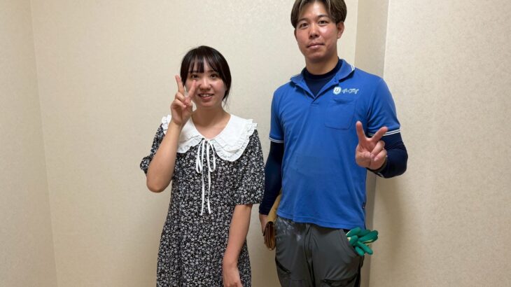 大阪府寝屋川市のお客様との写真