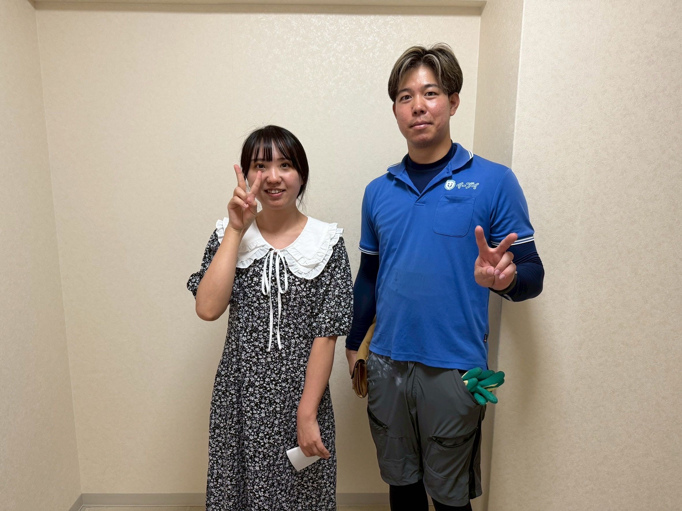 大阪府寝屋川市のお客様との写真