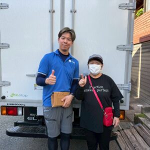 兵庫県尼崎市のお客様との写真