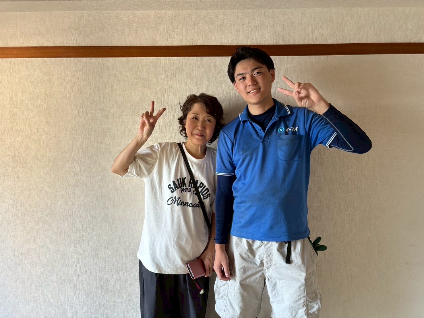 大阪市住吉区のお客様との写真