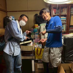 堺市南区のお客様との写真