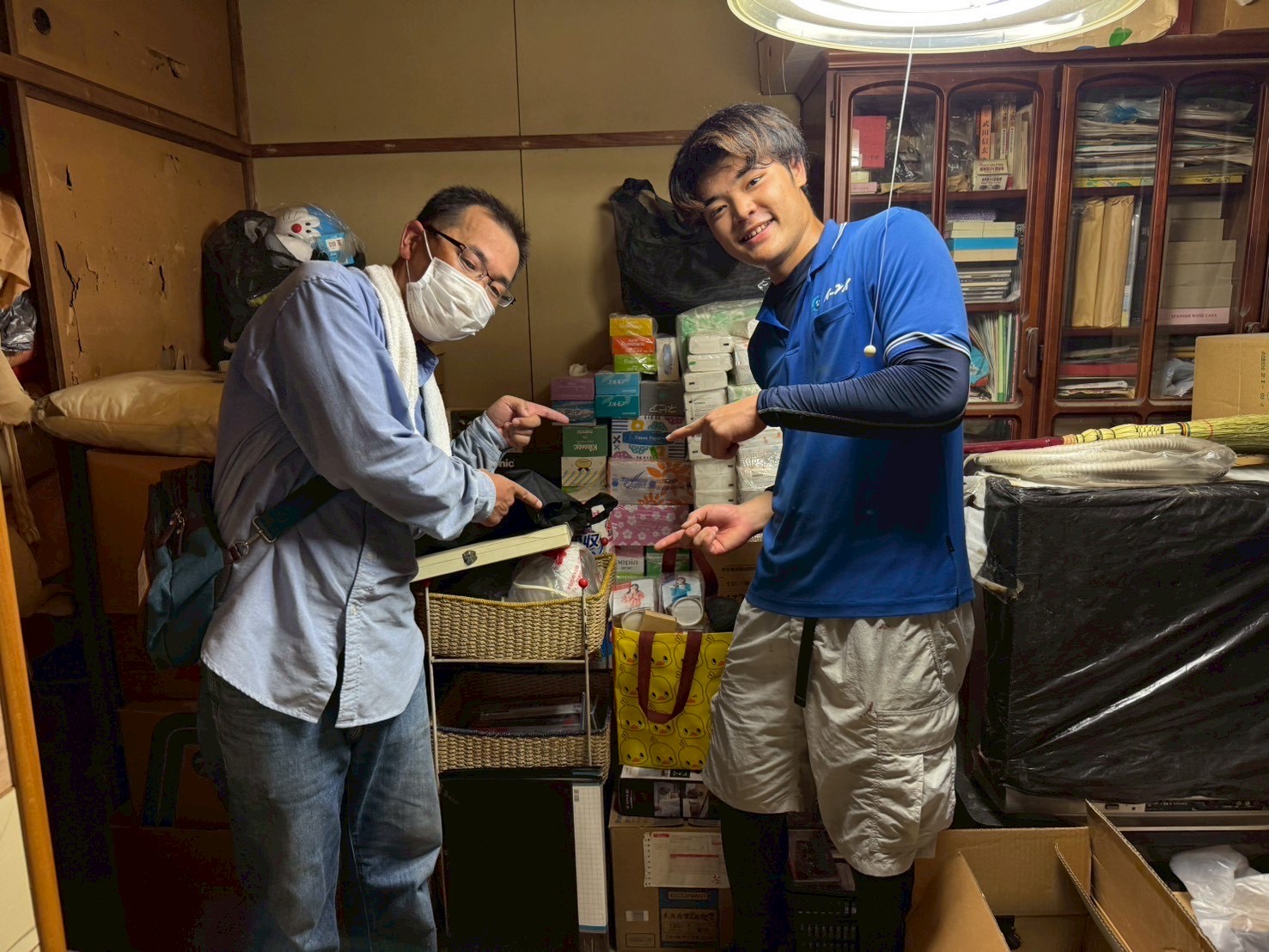 堺市南区のお客様との写真