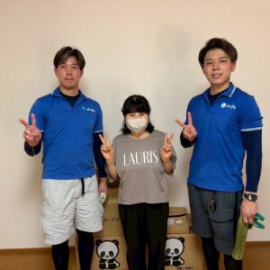 大阪市西淀川区のお客様との写真