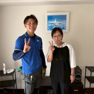 神戸市東灘区のお客様との写真