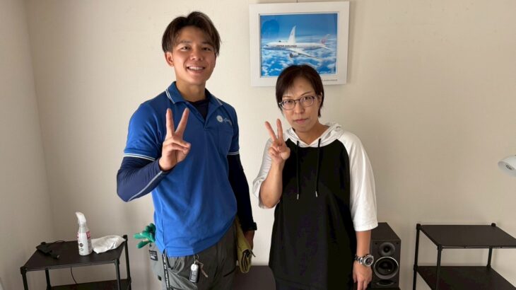 神戸市東灘区のお客様との写真