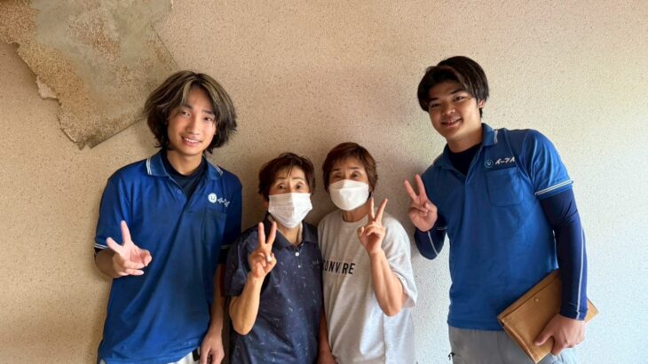 大阪市大正区のお客様との写真