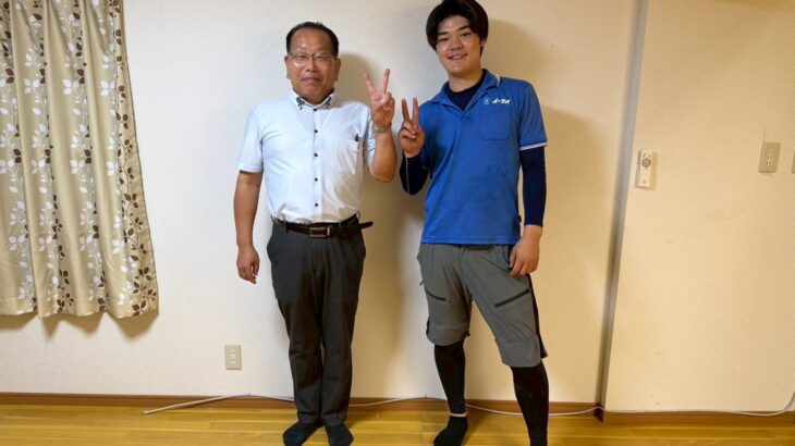 大阪市生野区のお客様との写真