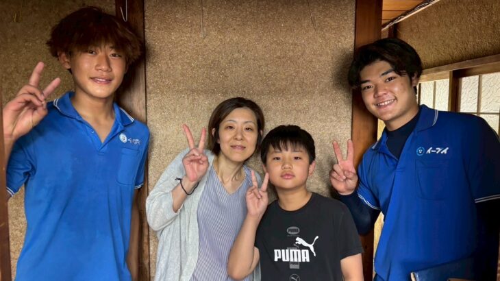 奈良県生駒郡のお客様との写真