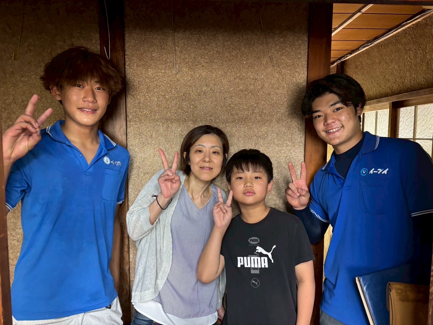 奈良県生駒郡のお客様との写真