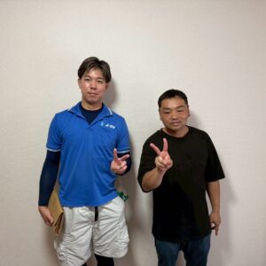 大阪市西淀川区のお客様との写真