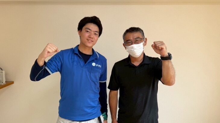 大阪市福島区のお客様との写真