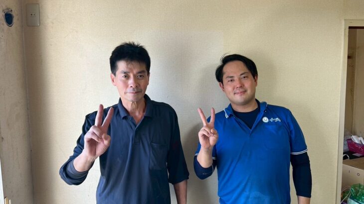 尼崎市のお客様との写真