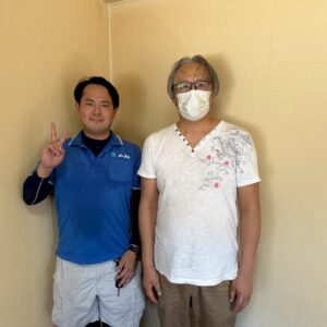 東大阪市のお客様との写真