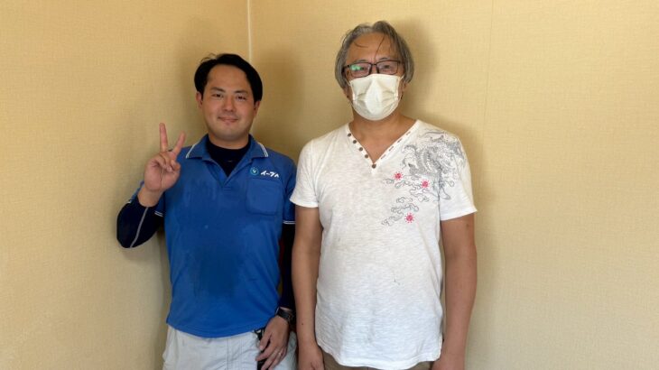 東大阪市のお客様との写真