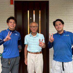 吹田市のお客様との写真