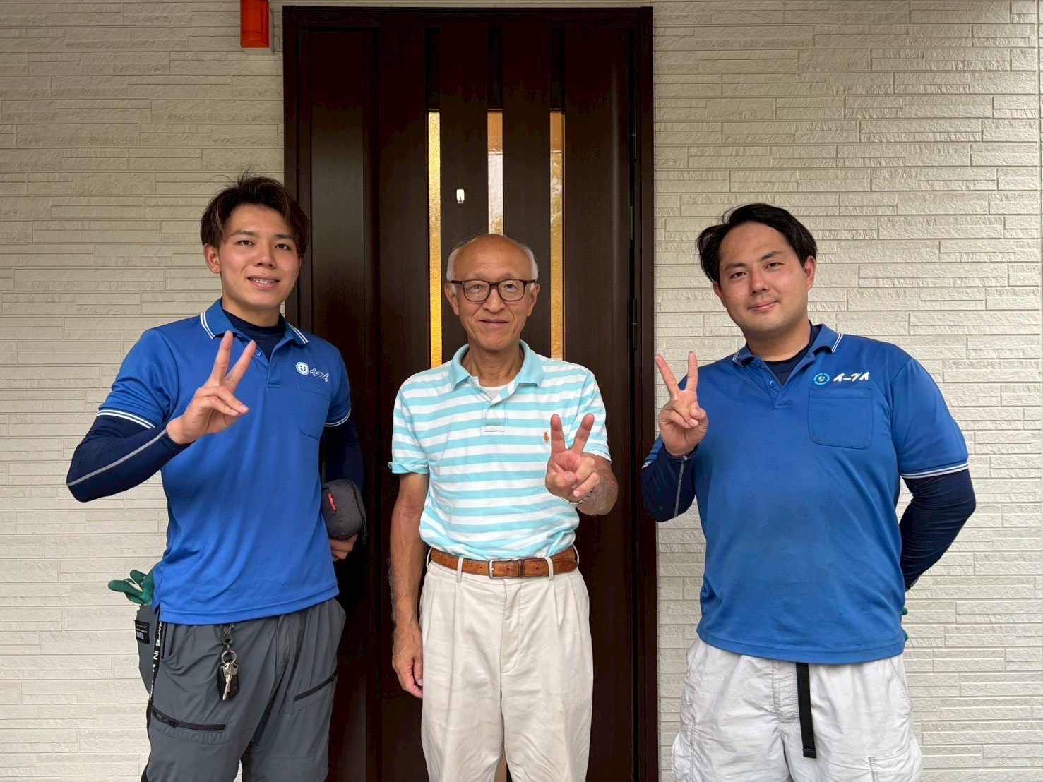 吹田市のお客様との写真