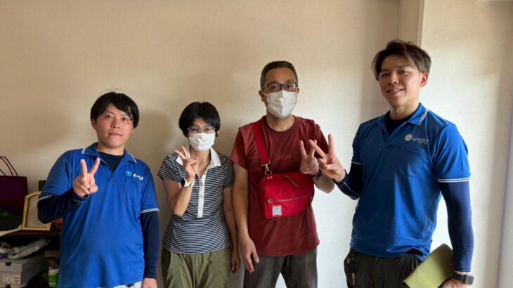 吹田市のお客様との写真