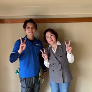 大阪市阿倍野区のお客様とのお写真