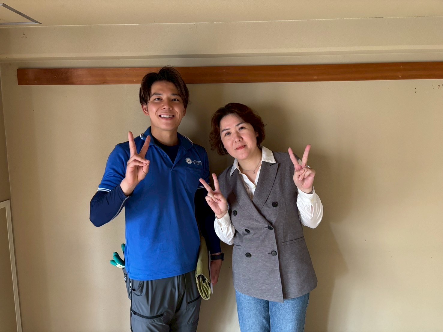 大阪市阿倍野区のお客様とのお写真