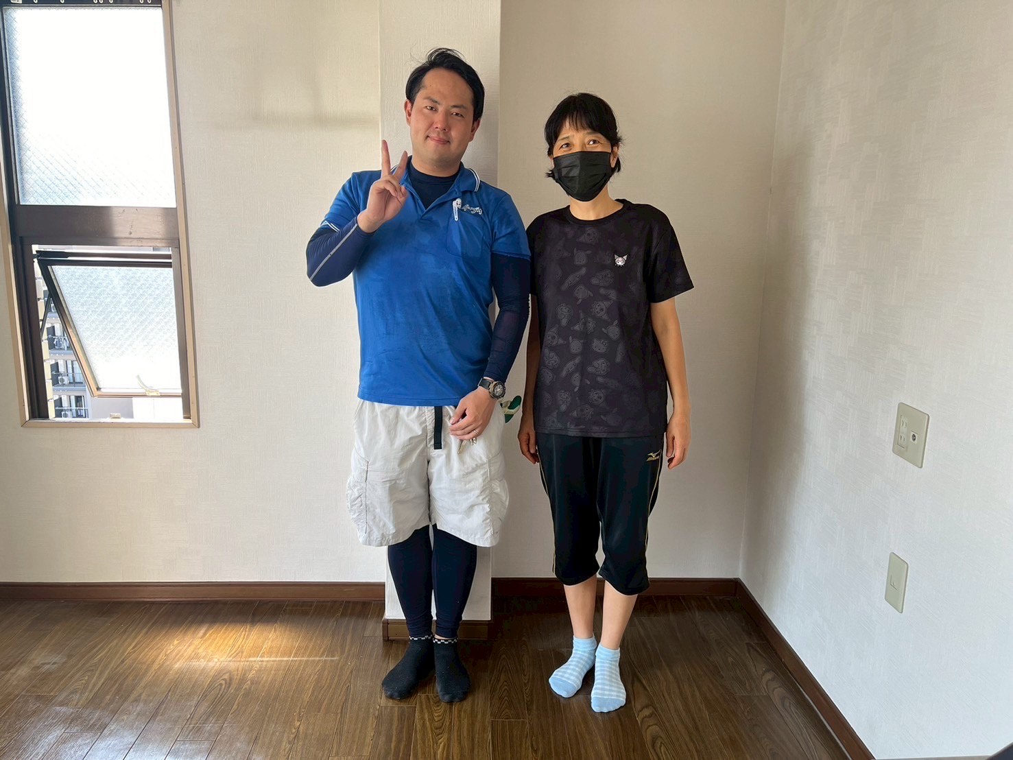 大阪市浪速区のお客様との写真