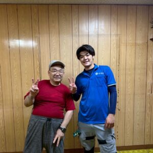 大阪市旭区のお客様との写真