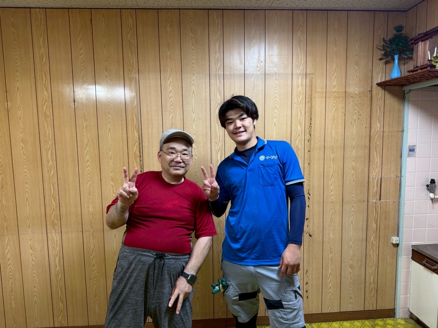 大阪市旭区のお客様との写真