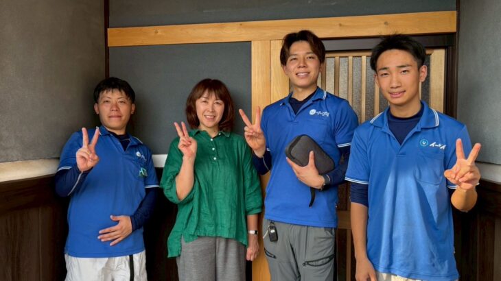 京都府精華町のお客様とのお写真