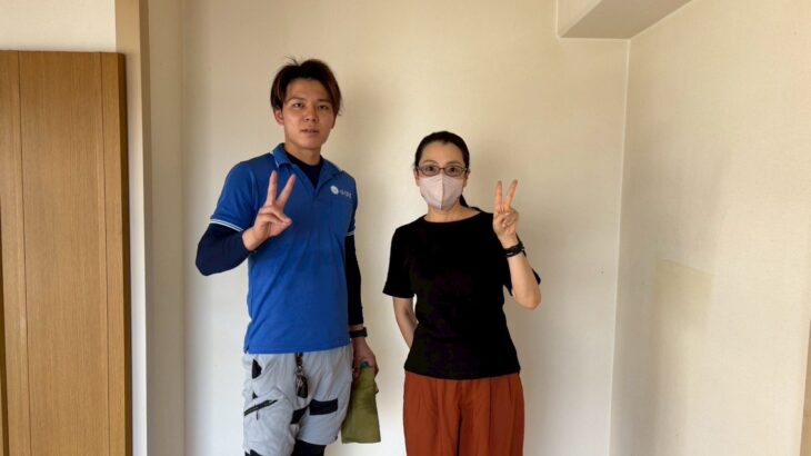 豊中市のお客様とのお写真