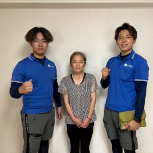 池田市のお客様とのお写真