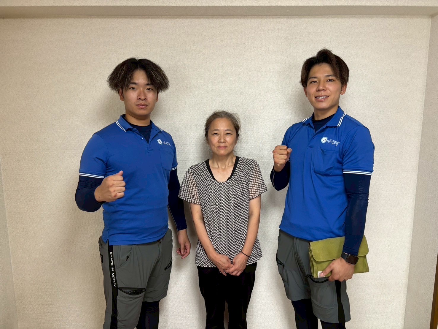 池田市のお客様とのお写真