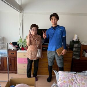 大阪市大正区のお客様との写真