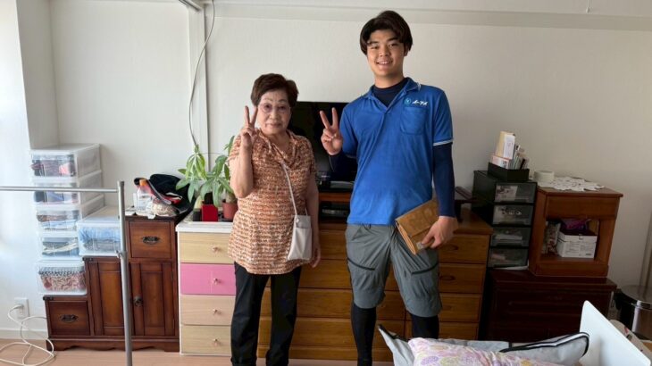 大阪市大正区のお客様との写真