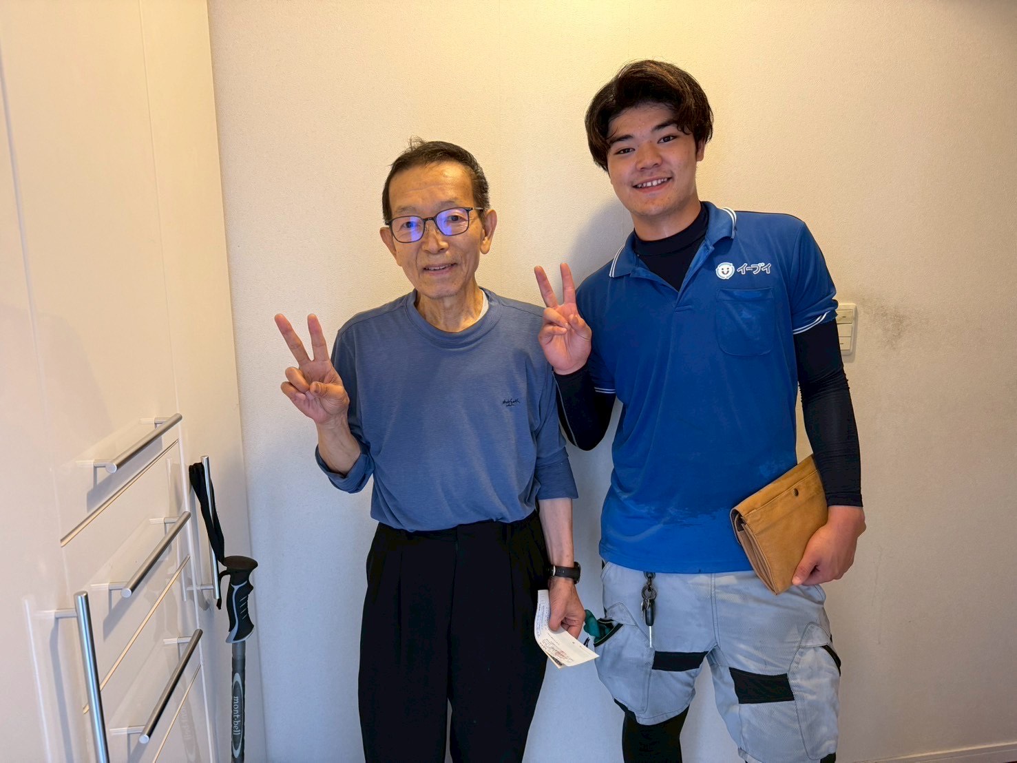 大阪市西淀川区のお客様との写真