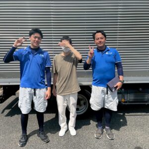 堺市北区のお客様との写真