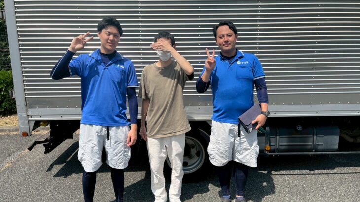 堺市北区のお客様との写真
