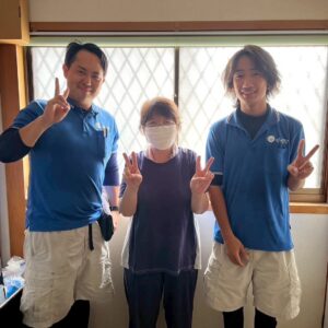 大阪市大正区のお客様との写真