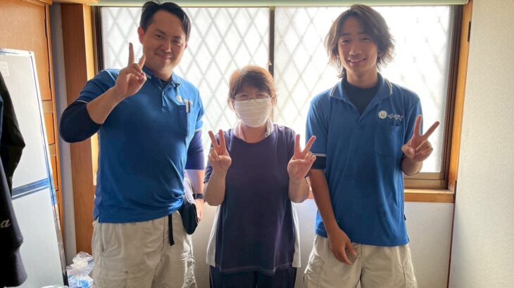 大阪市大正区のお客様との写真
