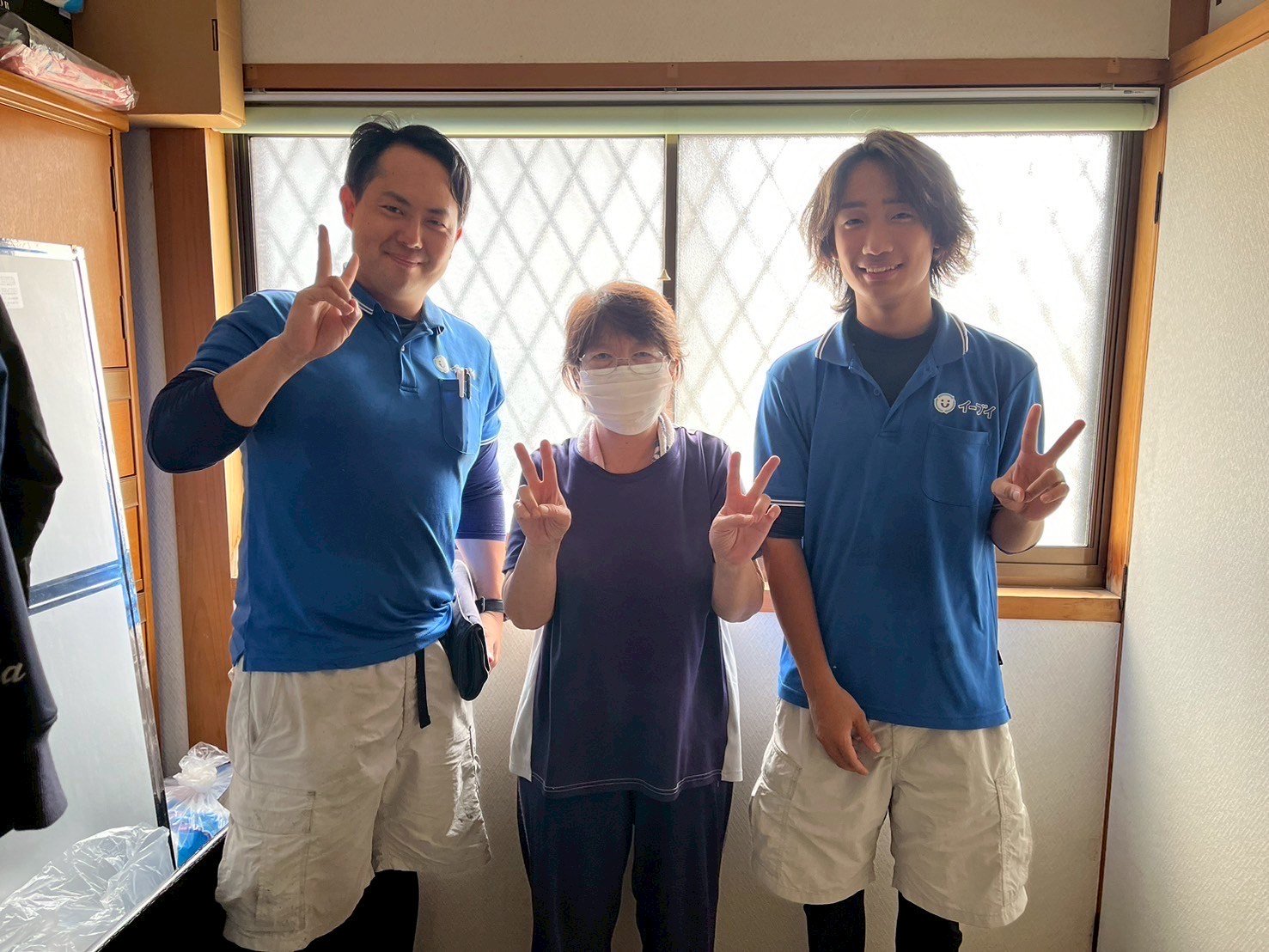 大阪市大正区のお客様との写真