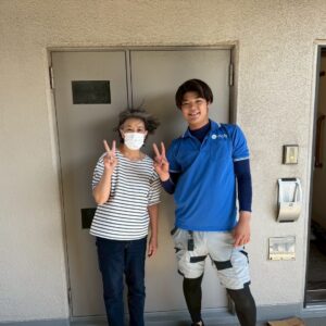 大阪府吹田市のお客様との写真