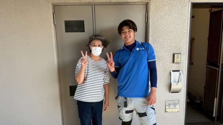 大阪府吹田市のお客様との写真