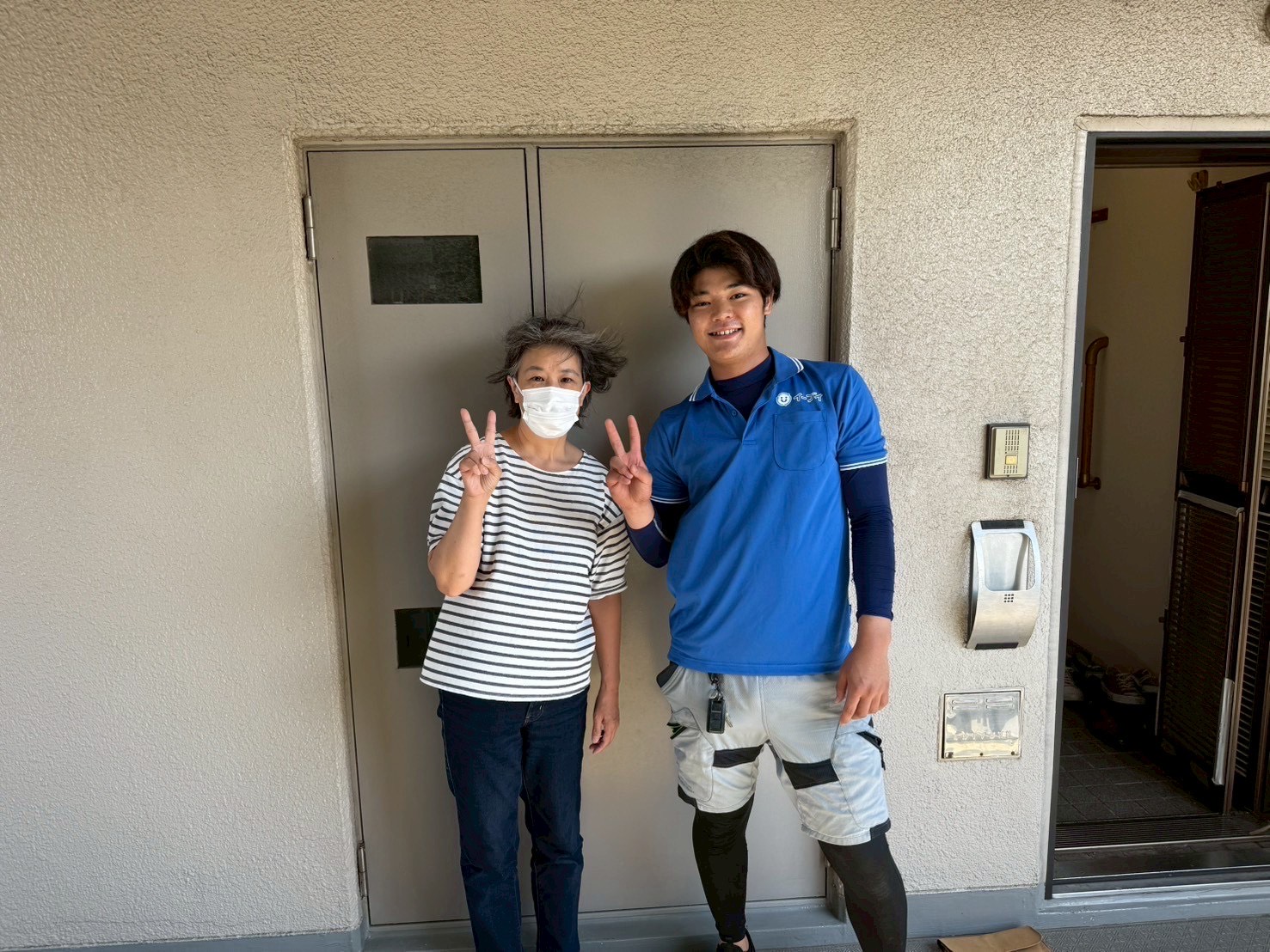 大阪府吹田市のお客様との写真