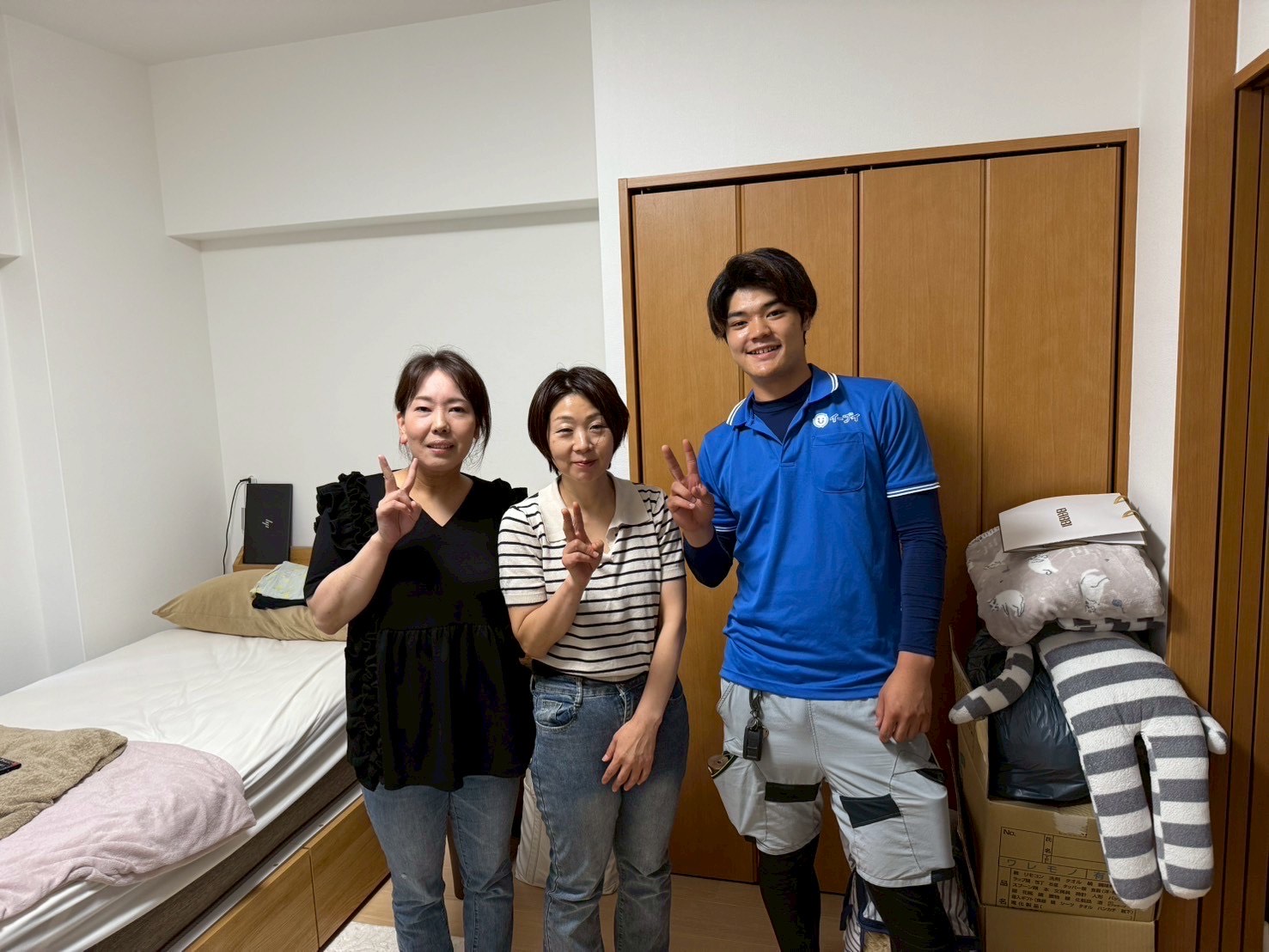 大阪市北区のお客様との写真