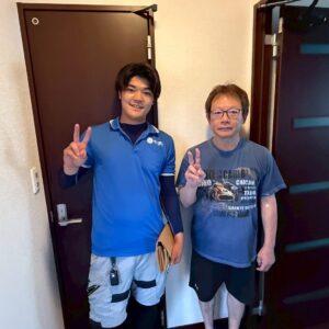 大阪市東淀川区のお客様との写真