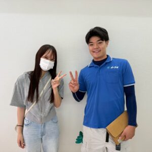 大阪市淀川区のお客様とのお写真