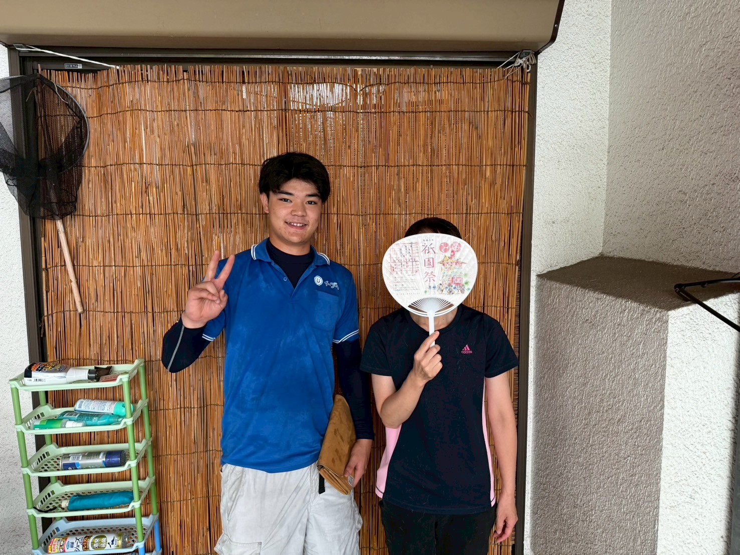 大阪市此花区のお客様とのお写真